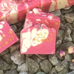 Naturseife Bio "Seidenrose"