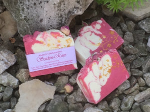 Naturseife Bio "Seidenrose"