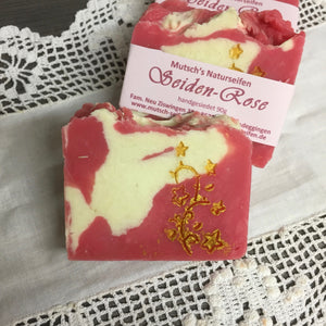 Naturseife Bio "Seidenrose"
