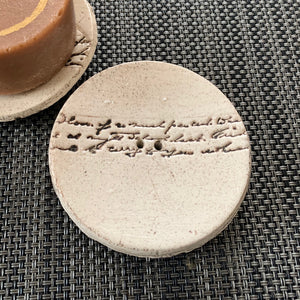 Seifenschale Keramik "rund"