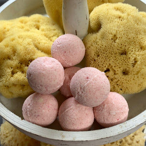 Bio Badekugeln Rose