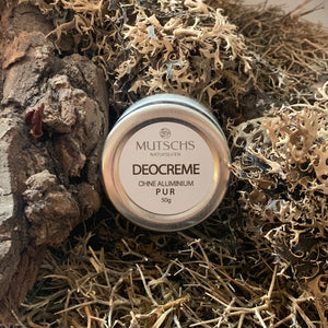 Deo Creme Bio "PUR" allergenfrei -ohne Aluminium- mini