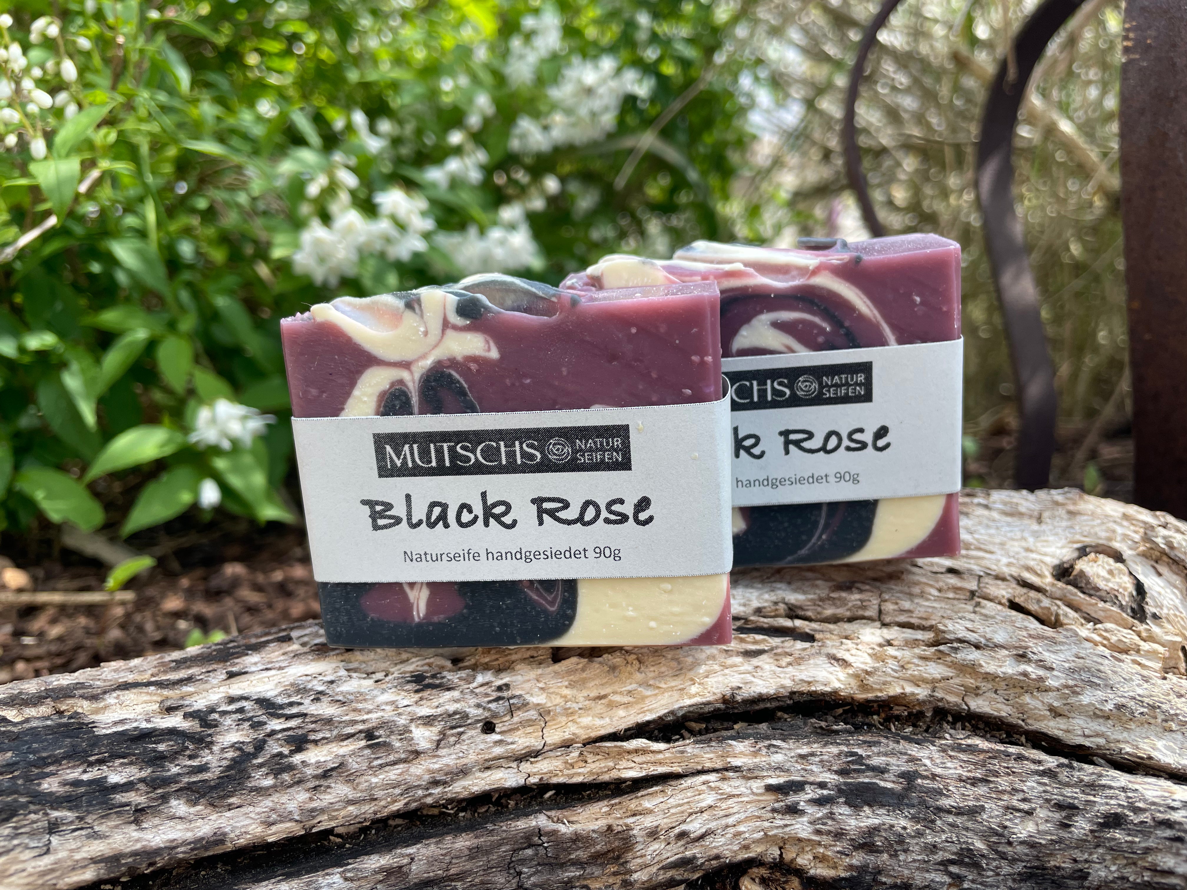 Naturseife Bio "Black Rose"