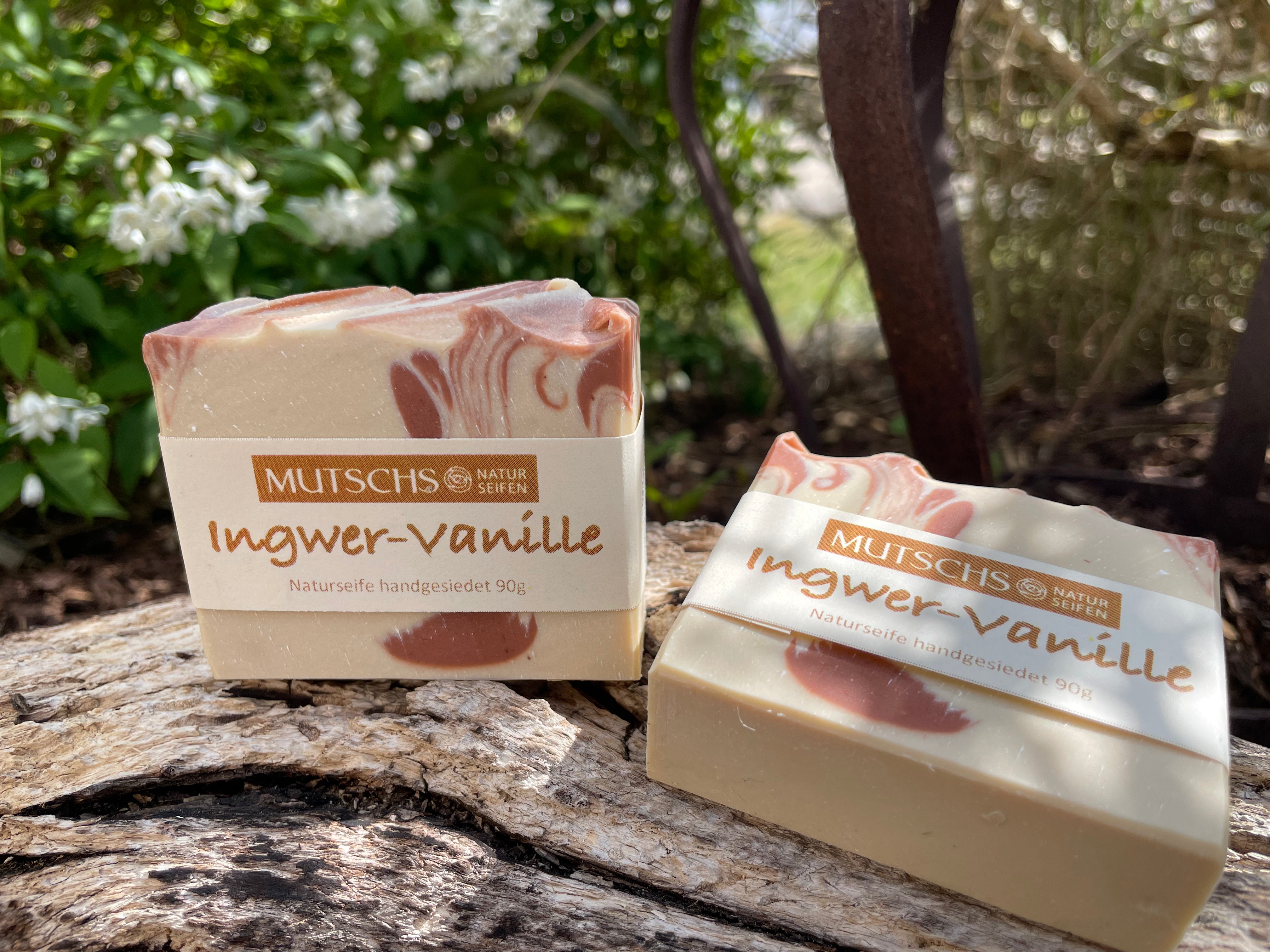 Naturseife Bio "Ingwer-Vanille"