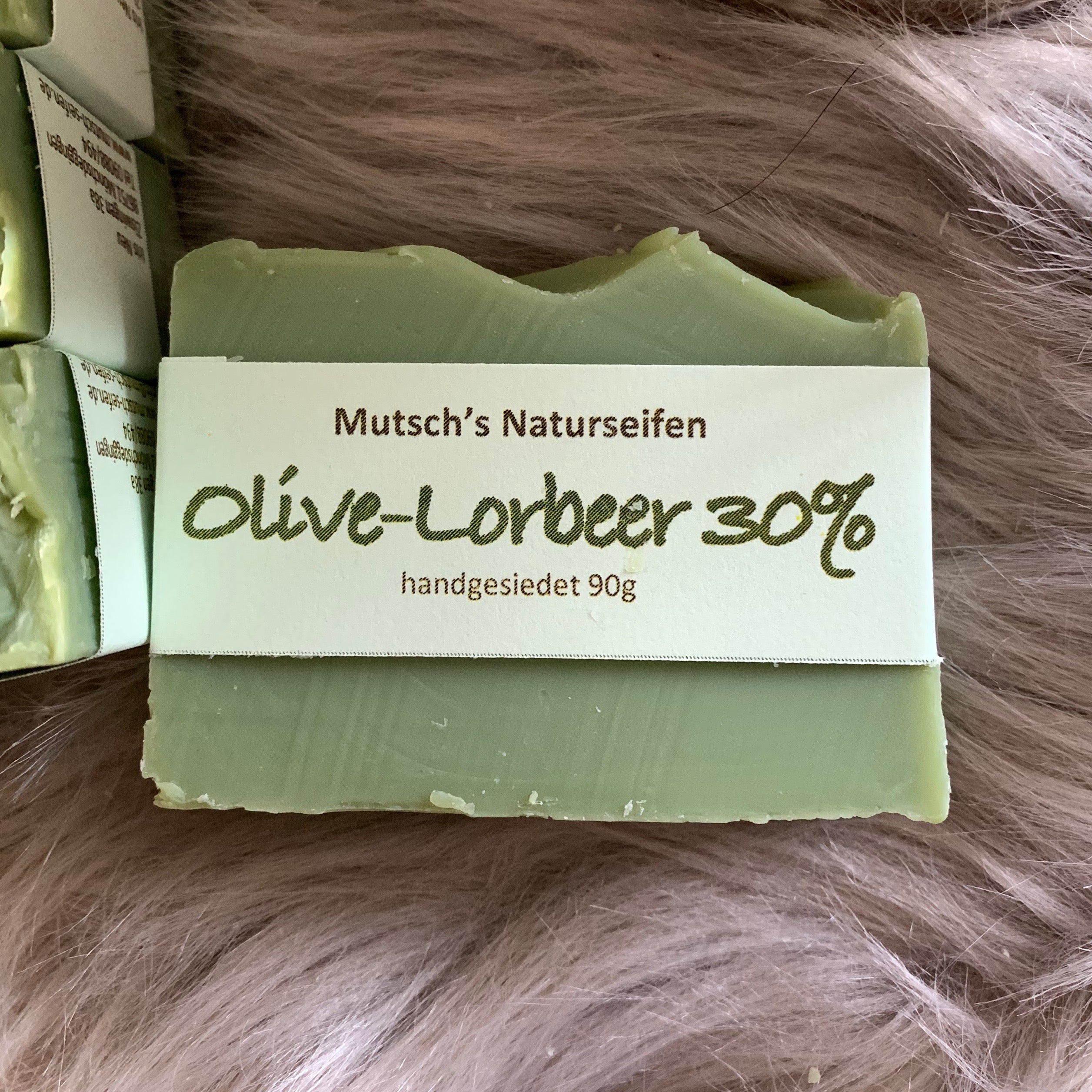Naturseife Bio "Olive-Lorbeer 35%" (wie Alepposeife)