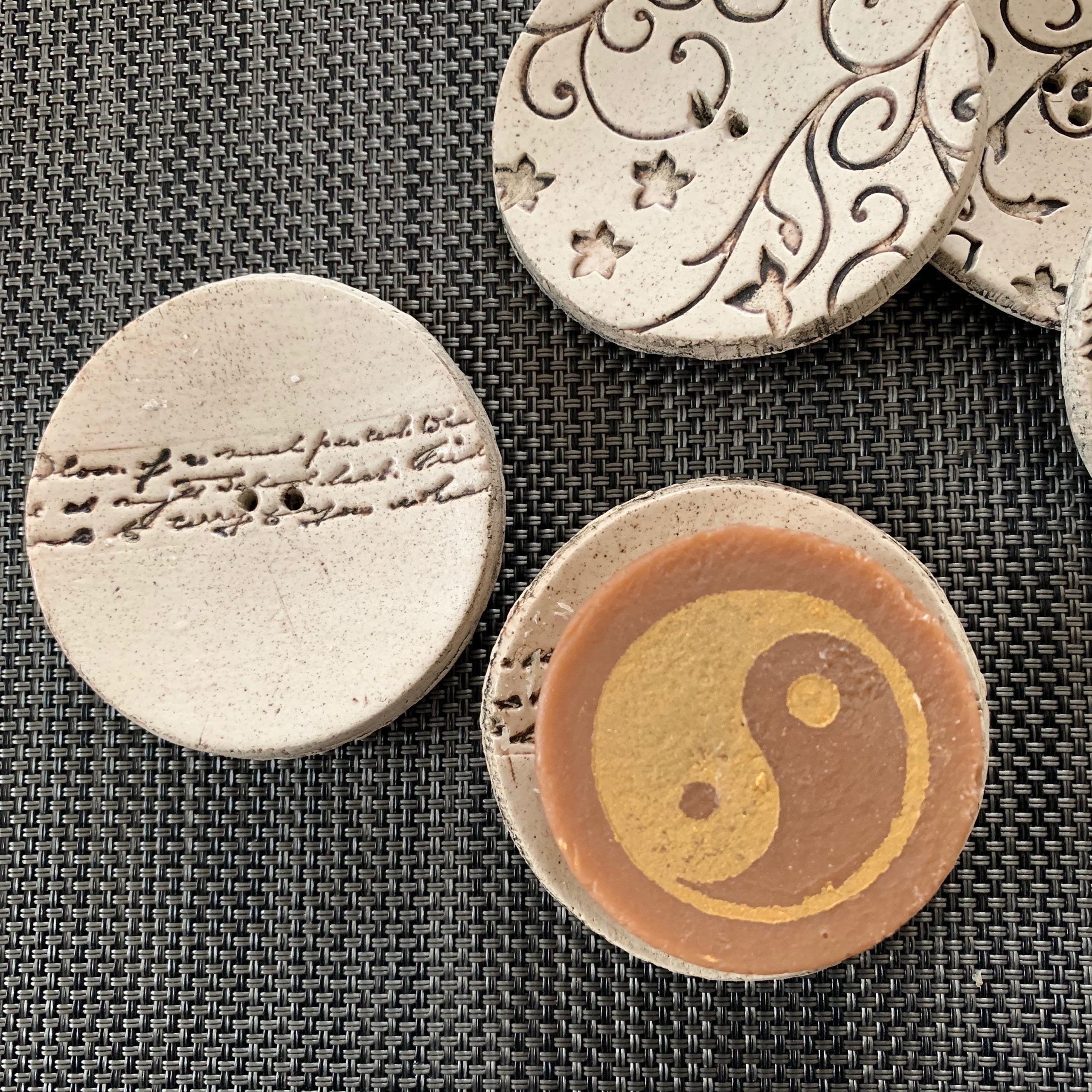 Seifenschale Keramik "rund"