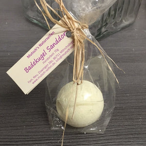 Bio-Badekugeln Sanddorn