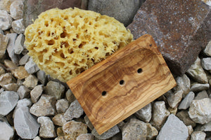 Seifenschale Olivenholz, rechteckig